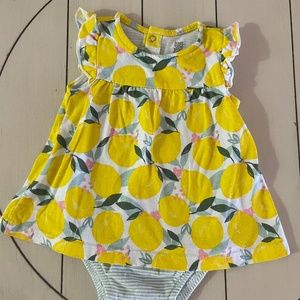 Carter’s Lemon Baby Dress
